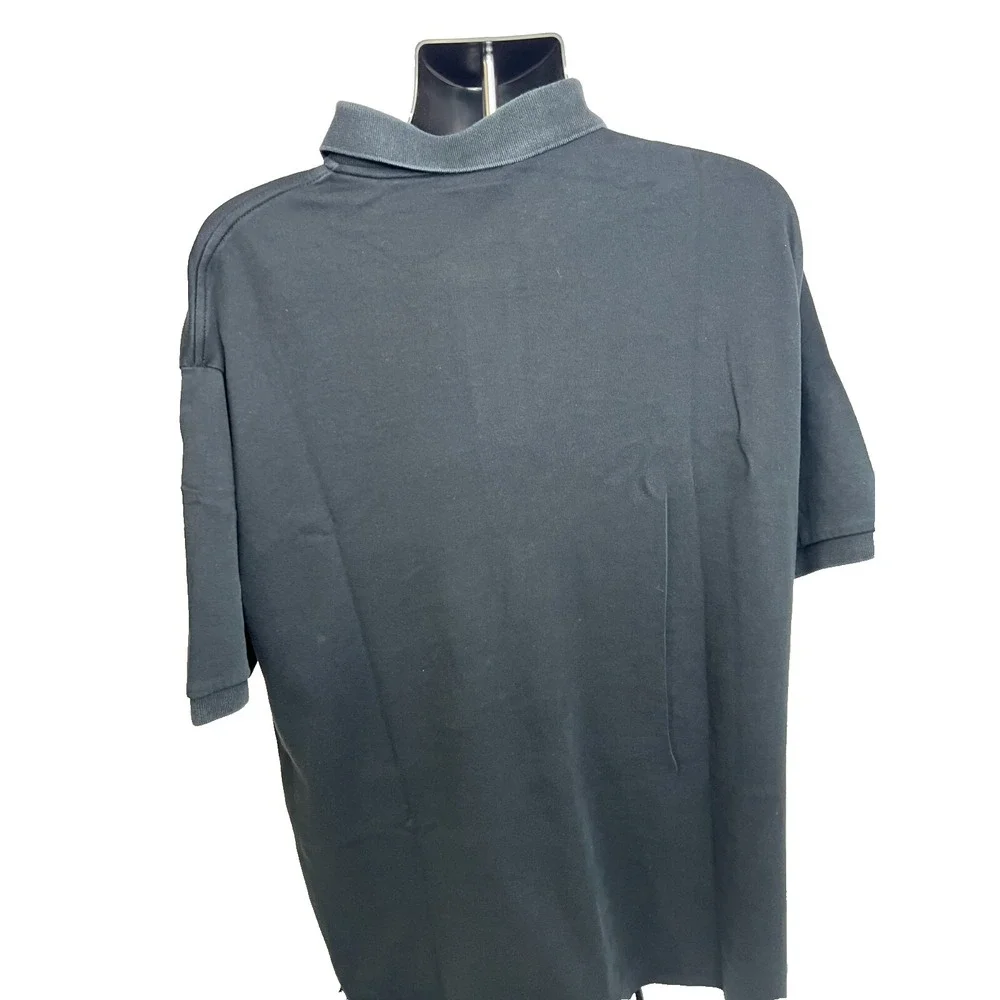 Polo Ralph Lauren Men's 1XB BIG Shirt‎ Short-sleeve Button-up Classic Navy Blue